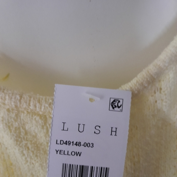 Lush Openwork Bodycon Sleeveless Sweater Dress - Picture 12 of 15